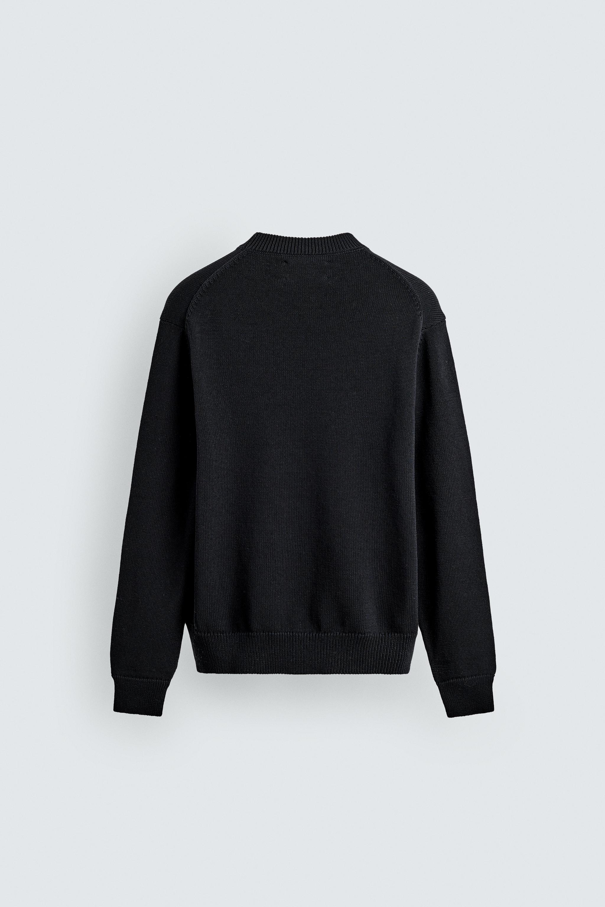 REGULAR FIT COTTON JUMPER